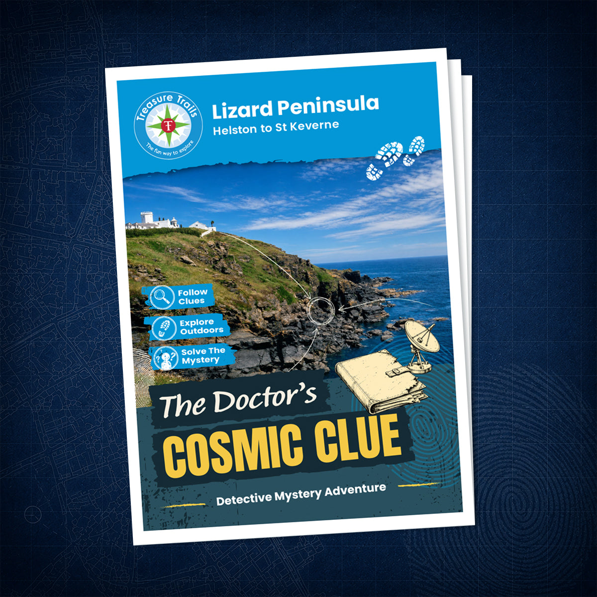 Lizard Peninsula - Helston to St Keverne Treasure Trail - front cover