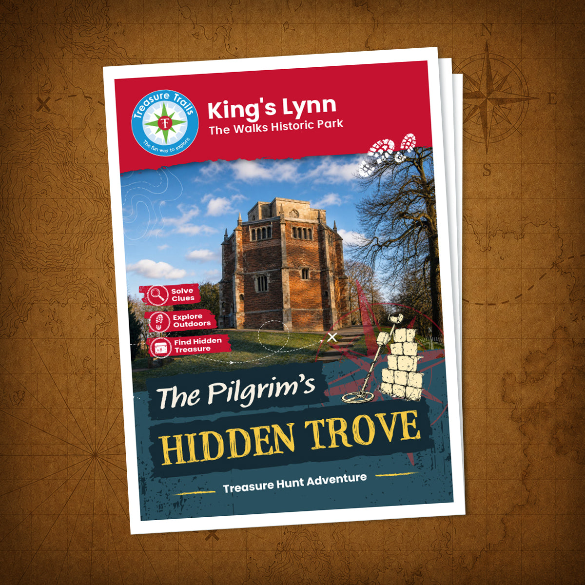 King's Lynn - The Walks Historic Park Treasure Trail - front cover