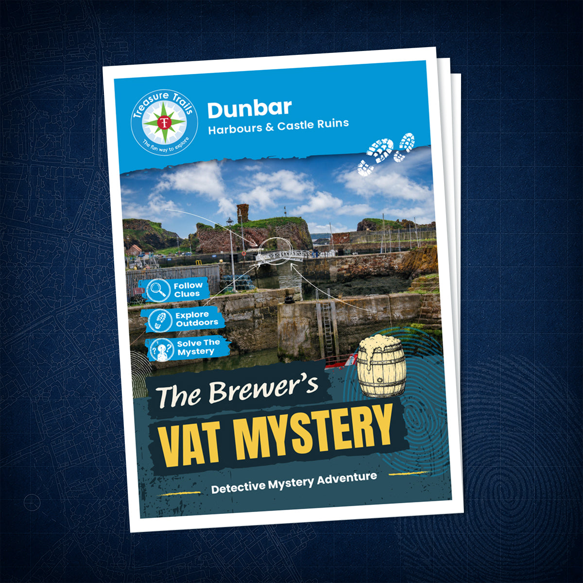 Dunbar - Harbours & Castle Ruins Treasure Trail - front cover