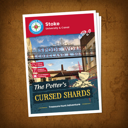 Stoke - University & Canal Treasure Trail - front cover