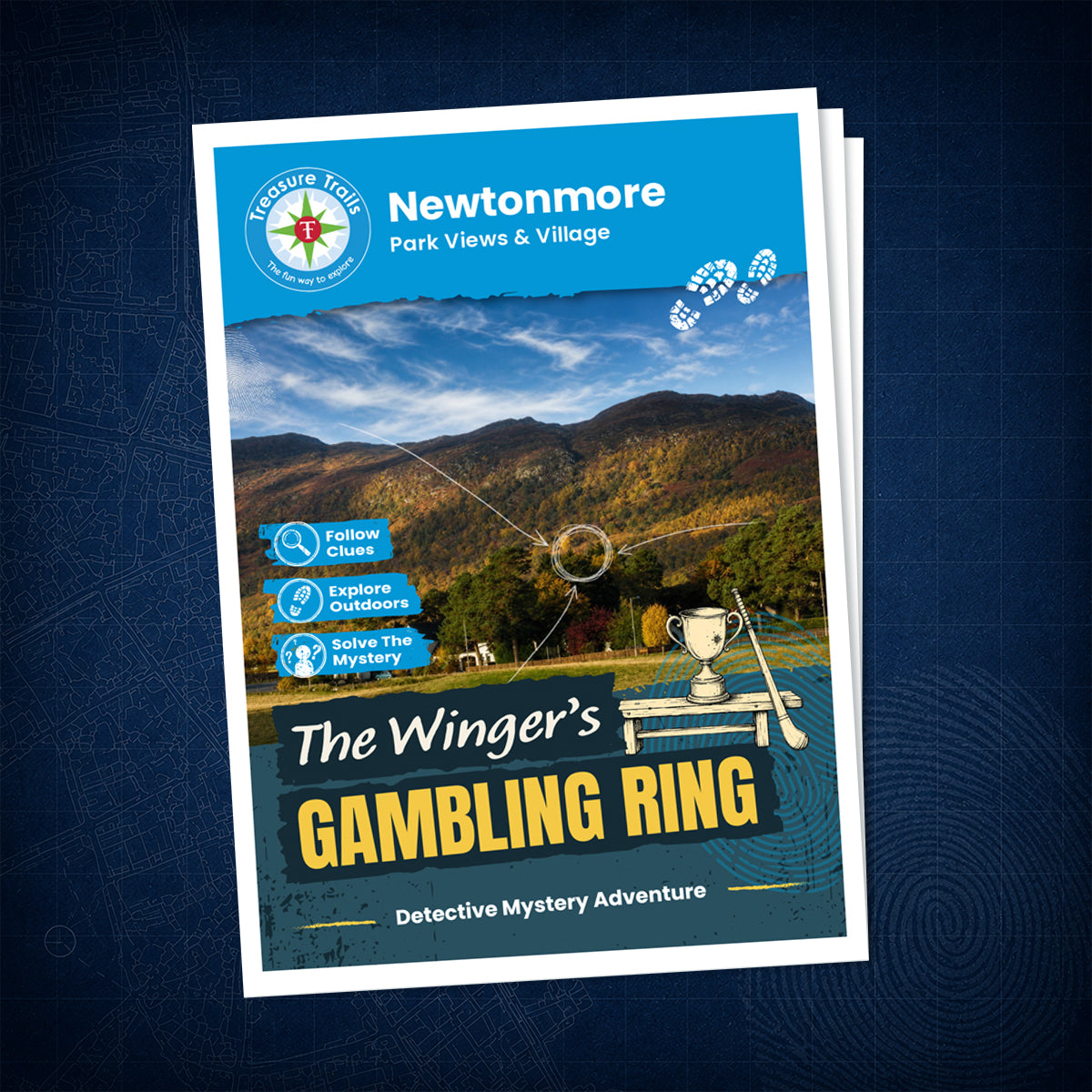 Newtonmore - Park Views & Village Treasure Trail - front cover