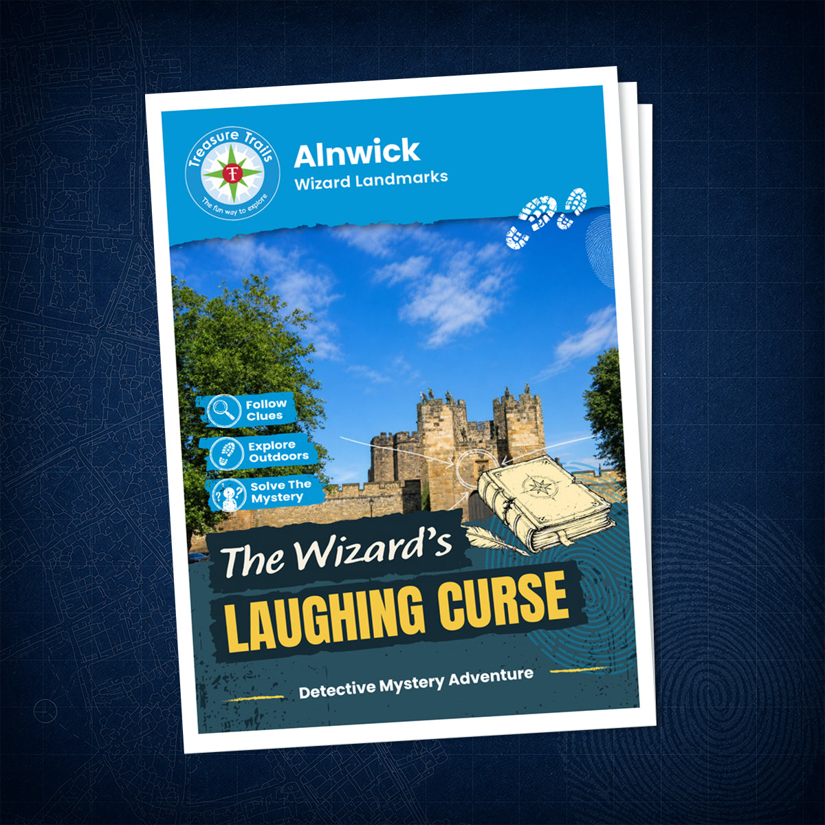 Alnwick - Wizard Landmarks Treasure Trail - front cover