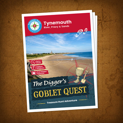 Tynemouth - River, Priory & Sands Treasure Trail - front cover
