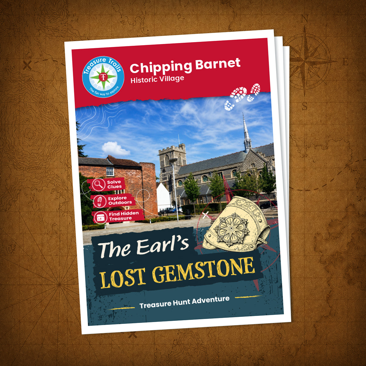Chipping Barnet - Historic Village Treasure Trail - front cover