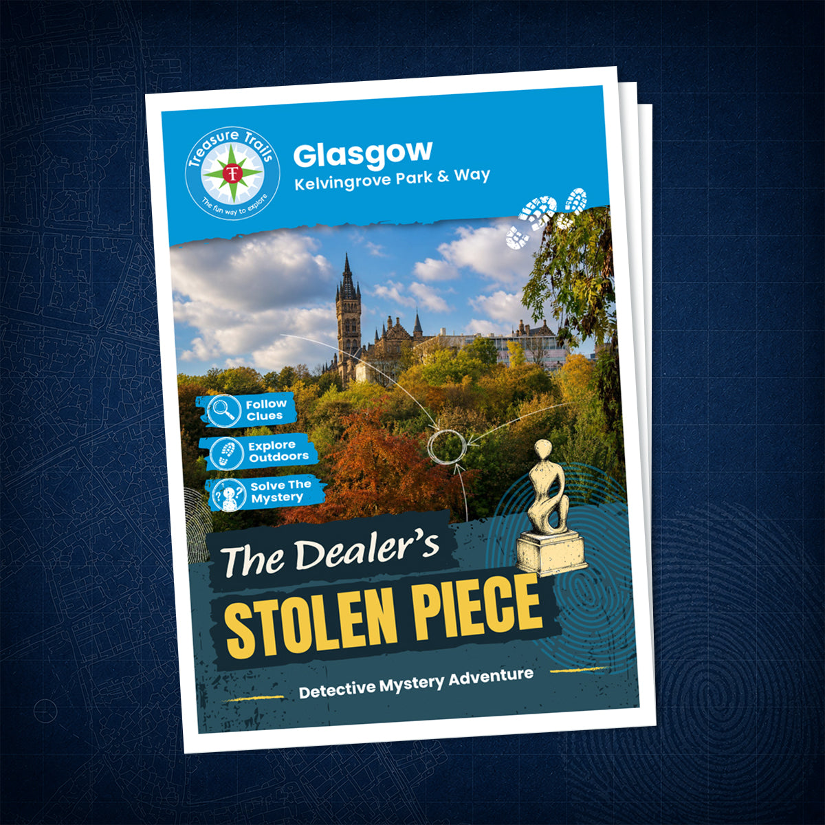 Glasgow - Kelvingrove Park & Way Treasure Trail - front cover