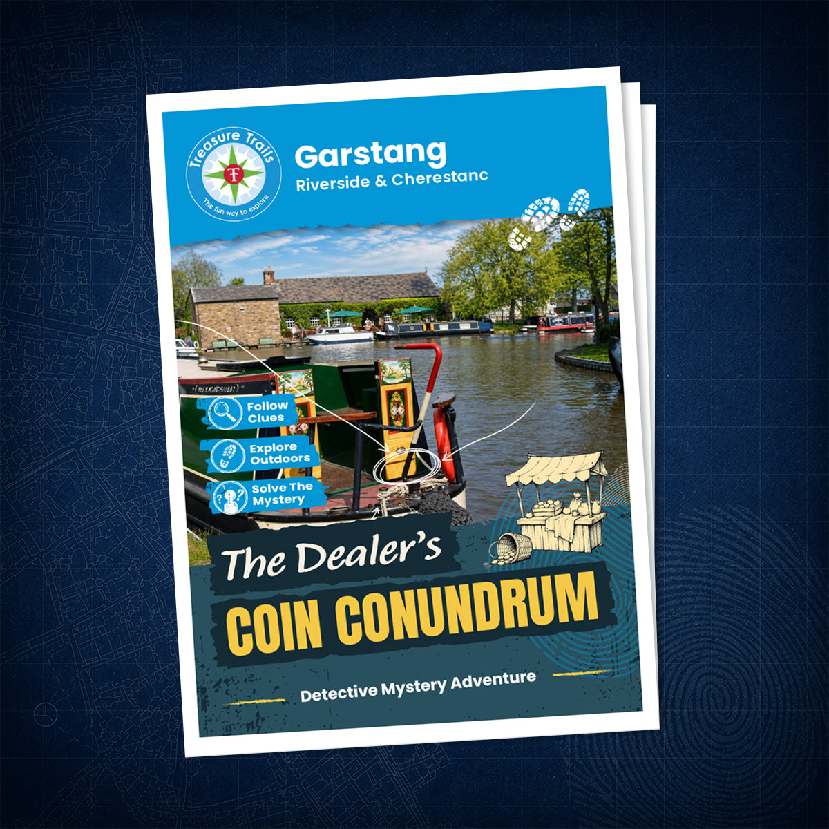 Garstang - Riverside & Cherestanc Treasure Trail - front cover