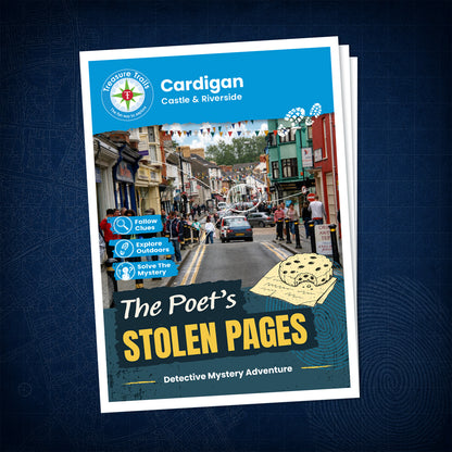 Cardigan - Castle & Riverside Treasure Trail - front cover