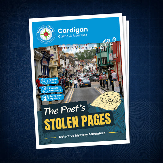 Cardigan - Castle & Riverside Treasure Trail - front cover