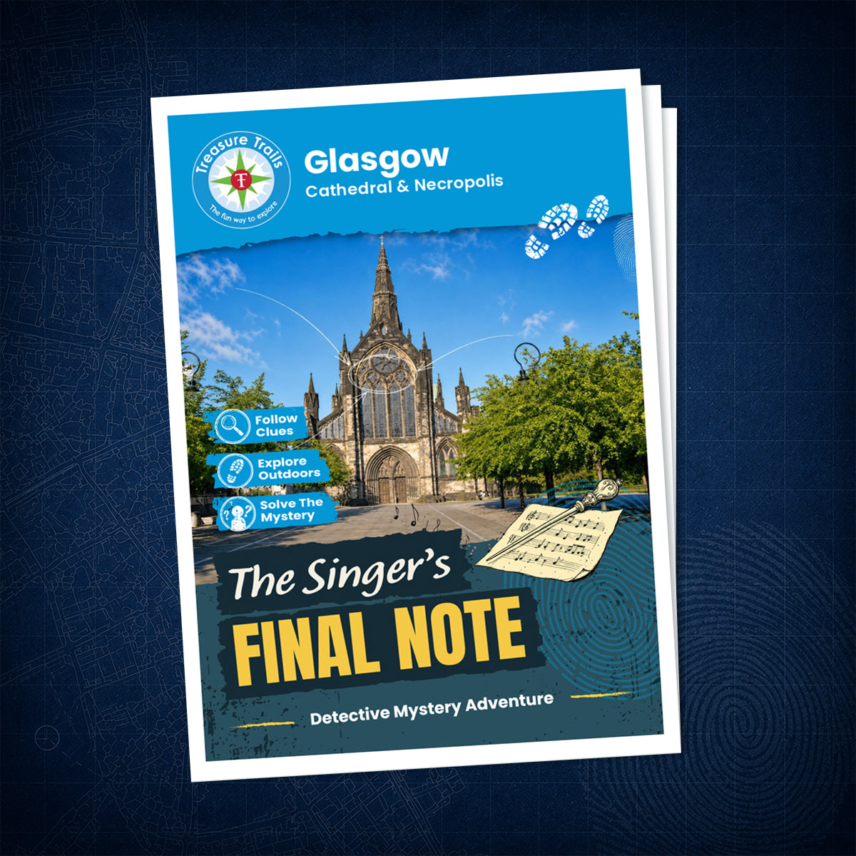 Glasgow - Cathedral & Necropolis Treasure Trail - front cover
