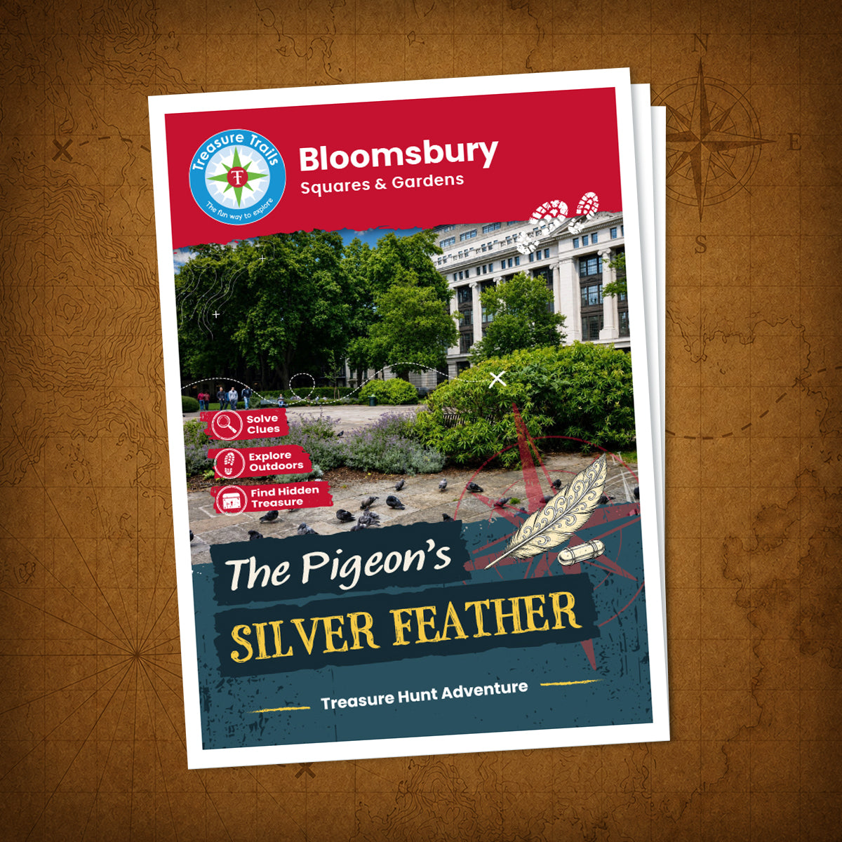 Bloomsbury - Squares & Gardens Treasure Trail - front cover