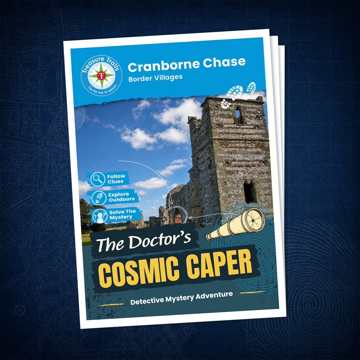Cranborne Chase - Border Villages Treasure Trail - front cover