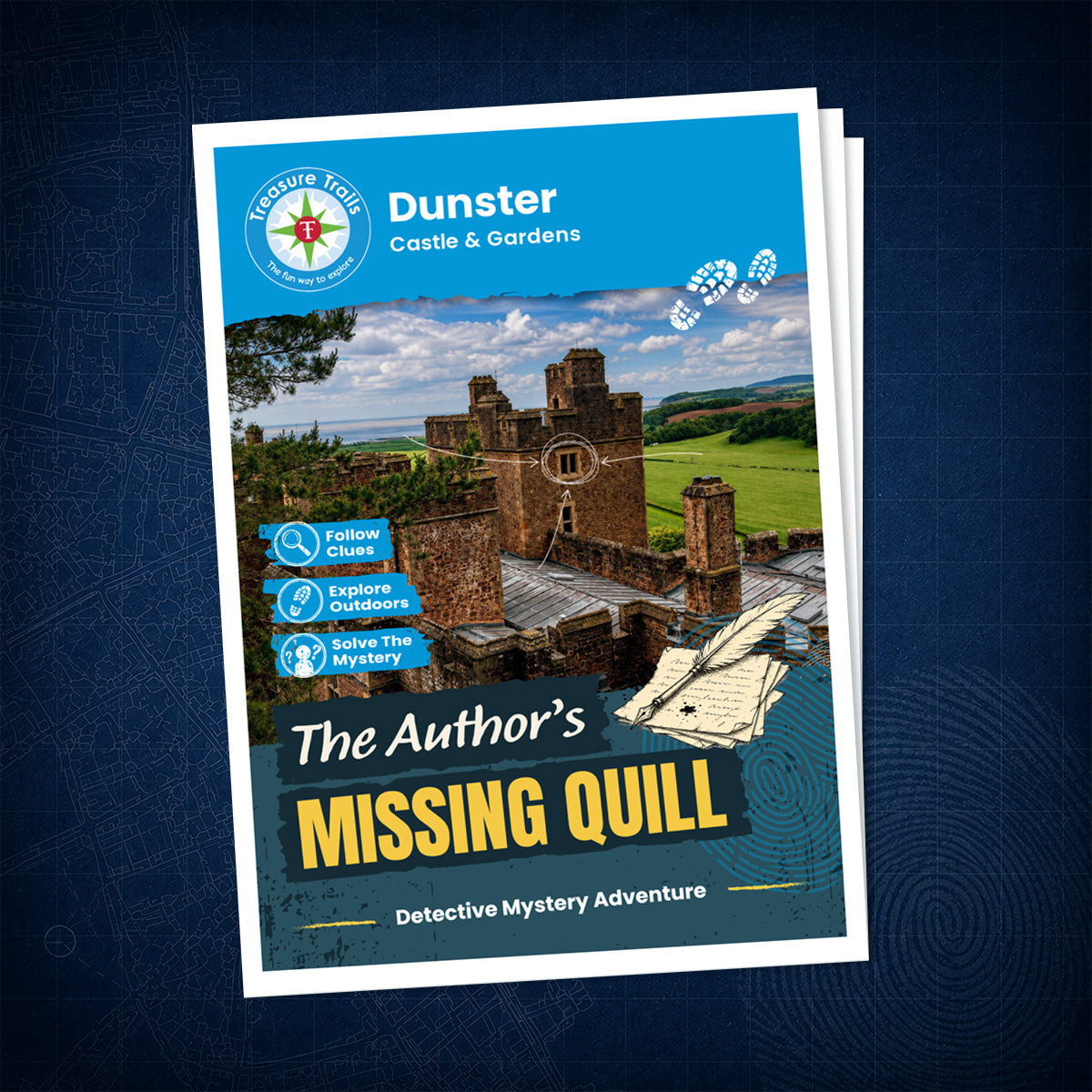 Dunster - Castle & Gardens Treasure Trail - front cover