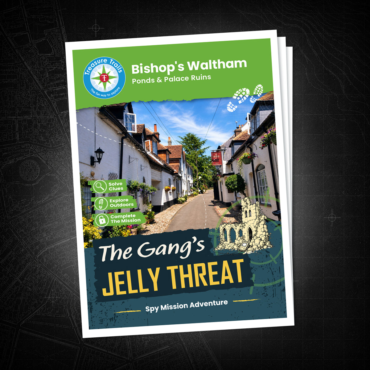 Bishop's Waltham - Ponds & Palace Ruins Treasure Trail - front cover