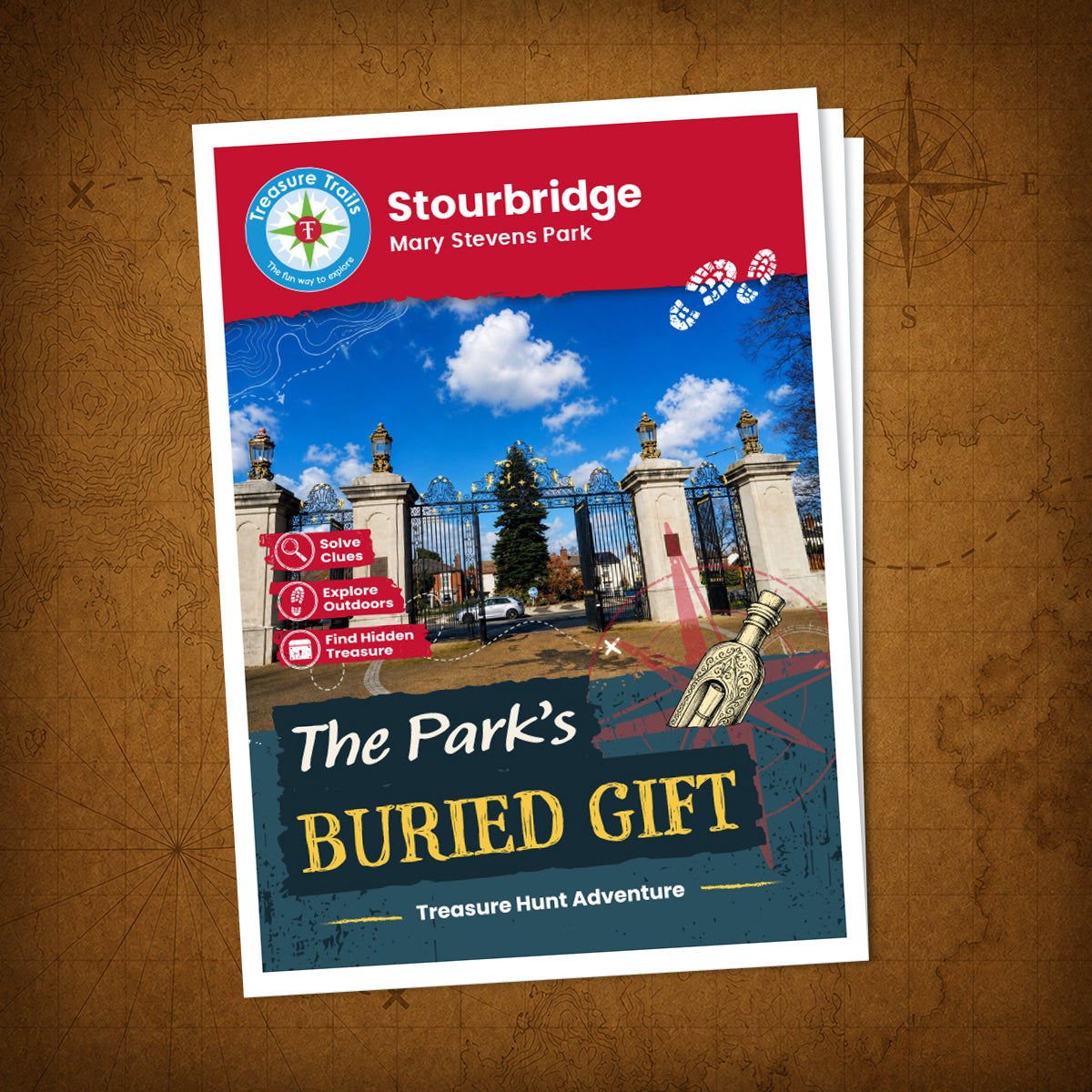 Stourbridge - Mary Stevens Park Treasure Trail - front cover