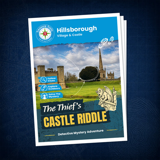 Hillsborough - Village & Castle Treasure Trail - front cover