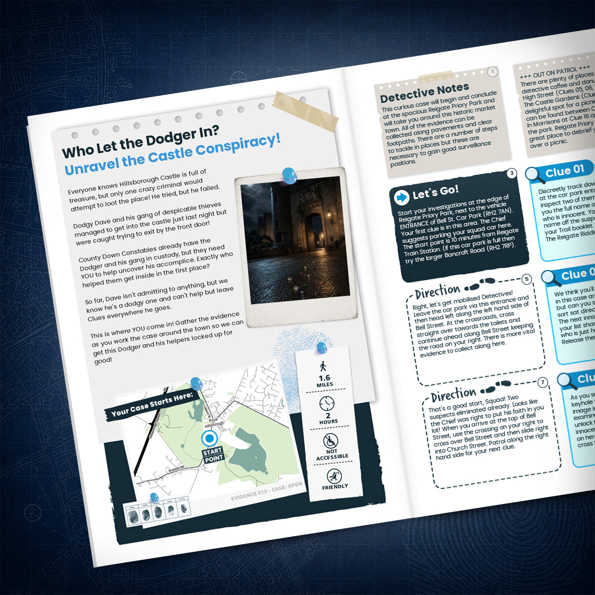 Hillsborough - Village & Castle Treasure Trail - story page