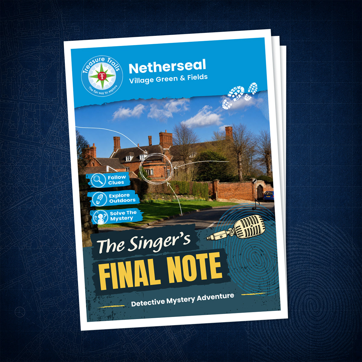 Netherseal - Village Green & Fields Treasure Trail - front cover