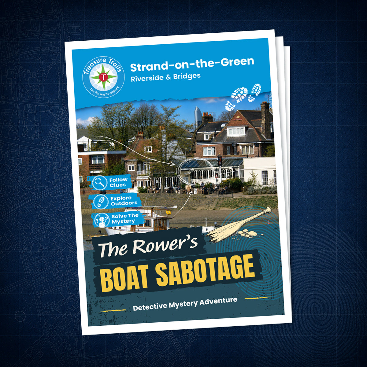 Strand-on-the-Green - Riverside & Bridges Treasure Trail - front cover