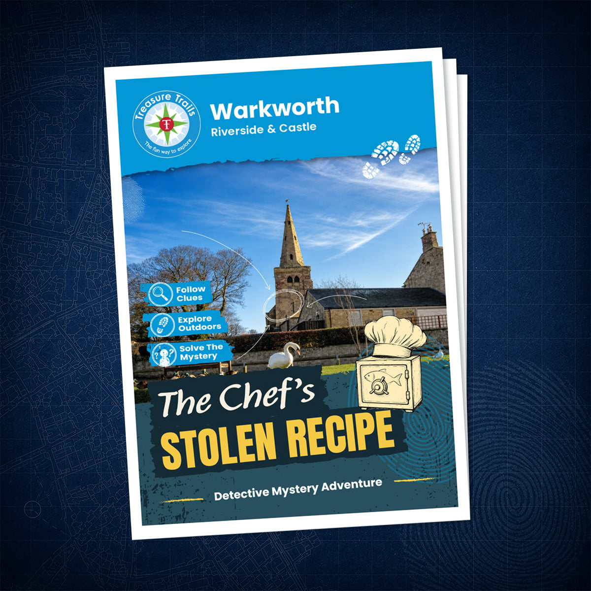 Warkworth - Riverside & Castle Treasure Trail - front cover