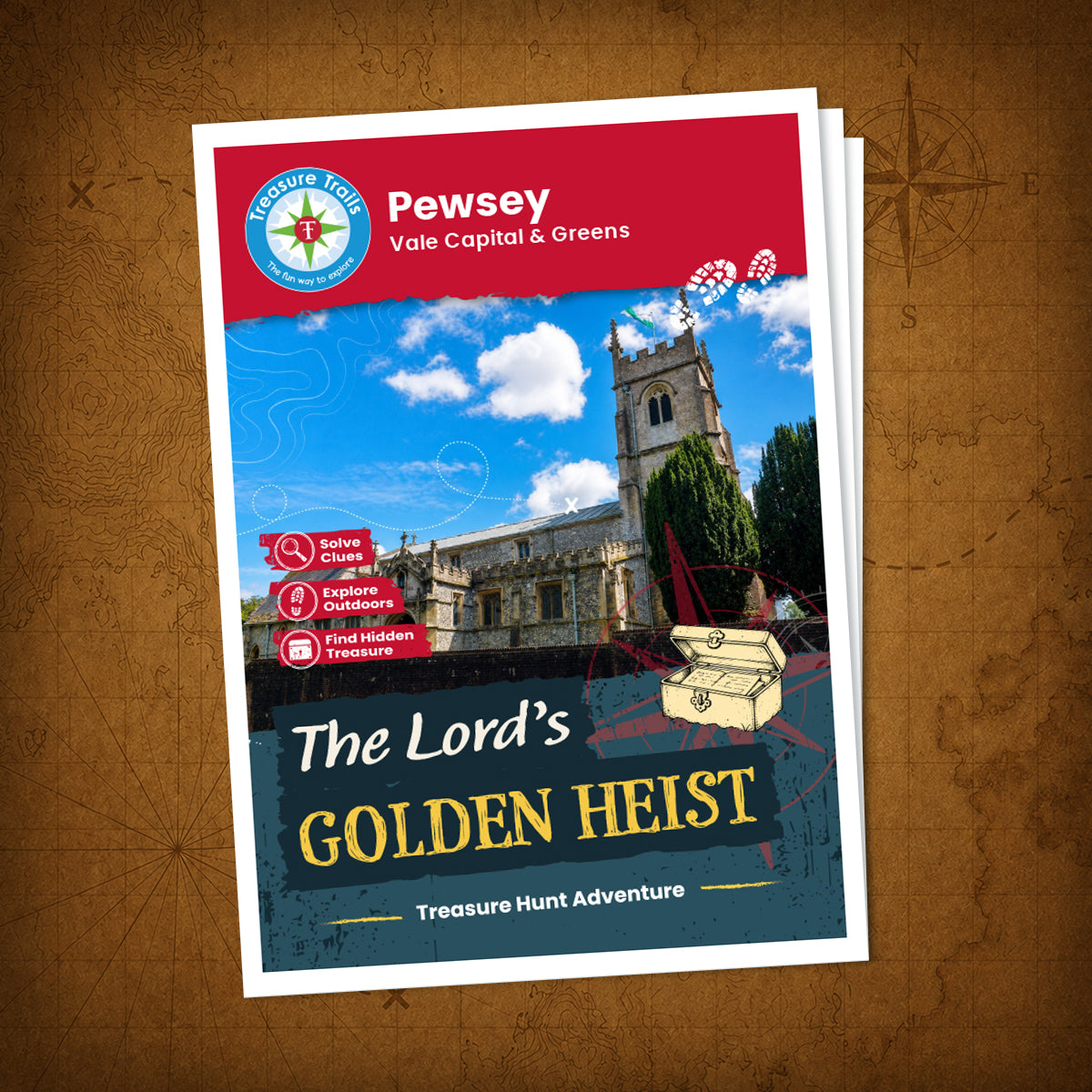 Pewsey - Vale Capital & Greens Treasure Trail - front cover