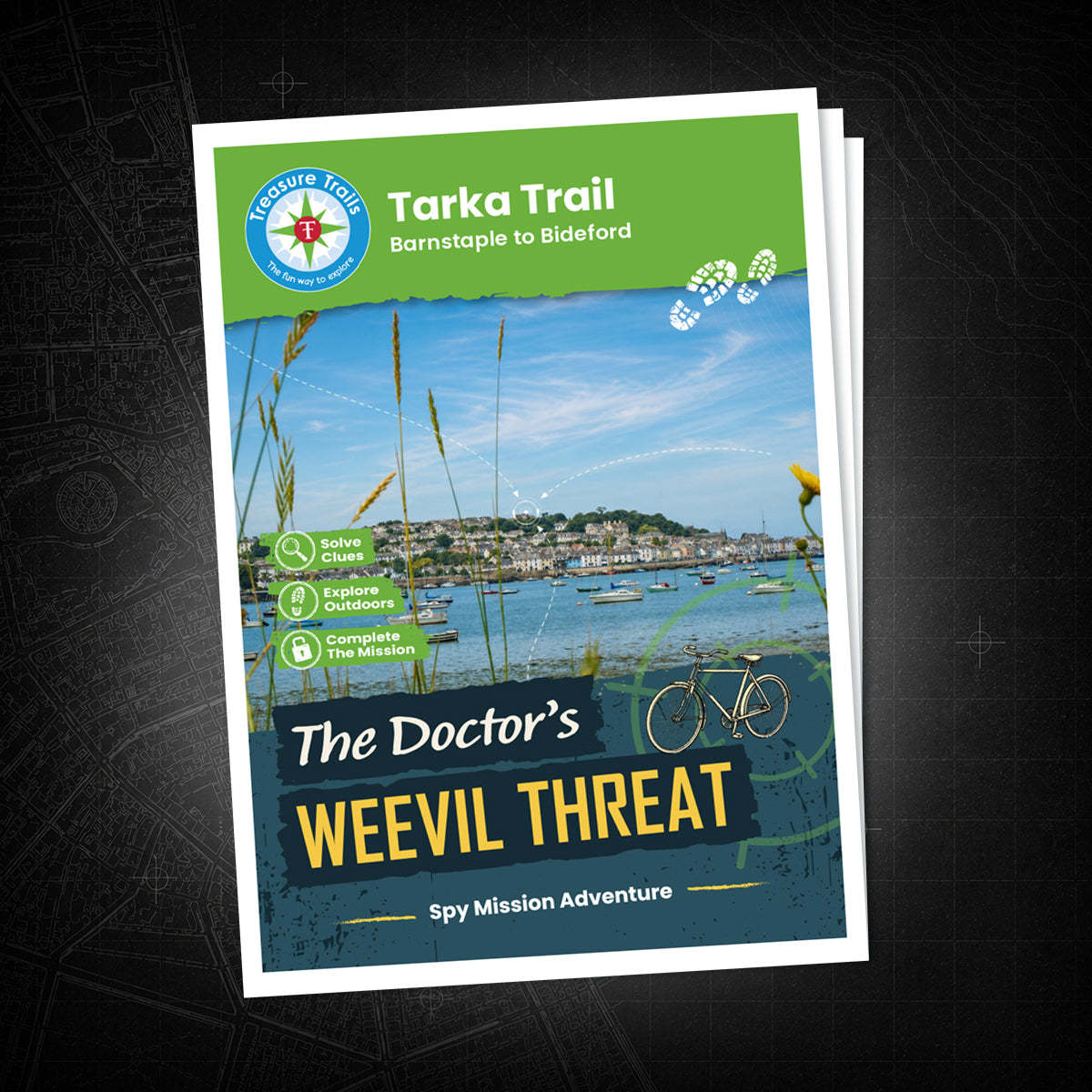 Tarka Trail - Barnstaple to Bideford Treasure Trail - front cover
