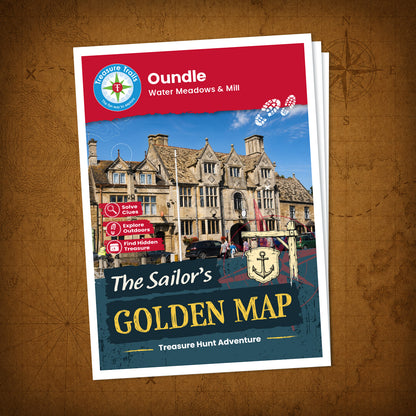 Oundle - Water Meadows & Mill Treasure Trail - front cover