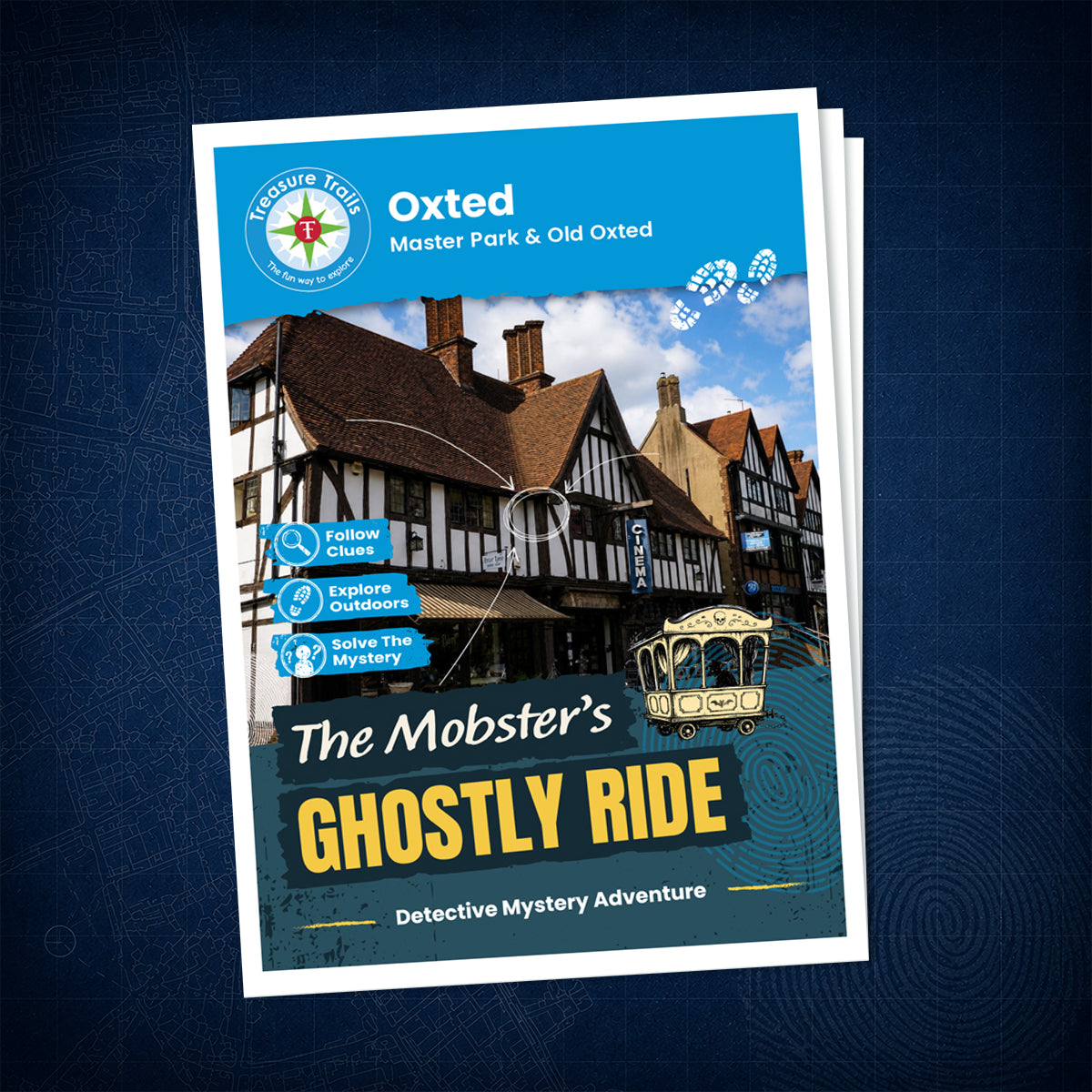 Oxted - Master Park & Old Oxted Treasure Trail - front cover