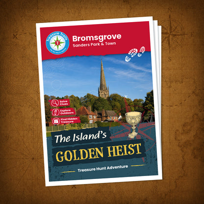 Bromsgrove - Sanders Park & Town Treasure Trail - front cover