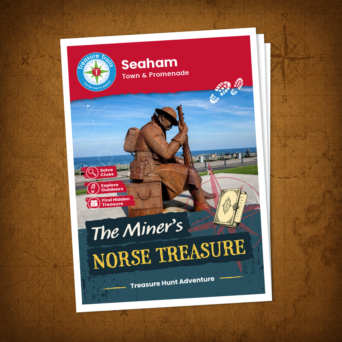 Seaham - Town & Promenade Treasure Trail - front cover