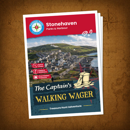 Stonehaven - Parks & Harbour Treasure Trail - front cover