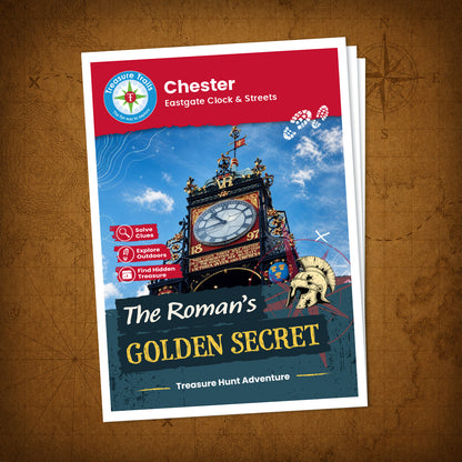 Chester - Eastgate Clock & Streets Treasure Trail - front cover