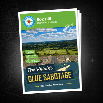Box Hill - Woodland & Hillside Treasure Trail - front cover