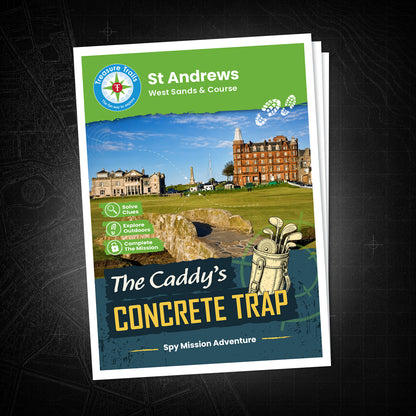 St Andrews - West Sands & Course Treasure Trail - front cover