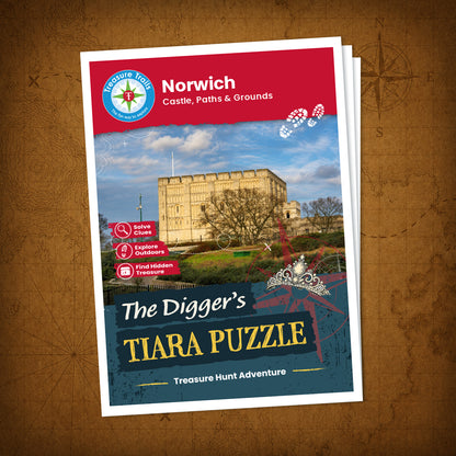 Norwich - Castle, Paths & Grounds Treasure Trail - front cover