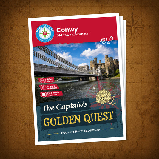 Conwy - Old Town & Harbour Treasure Trail - front cover