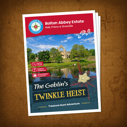Bolton Abbey Estate - Hall, Priory & Grounds Treasure Trail - front cover