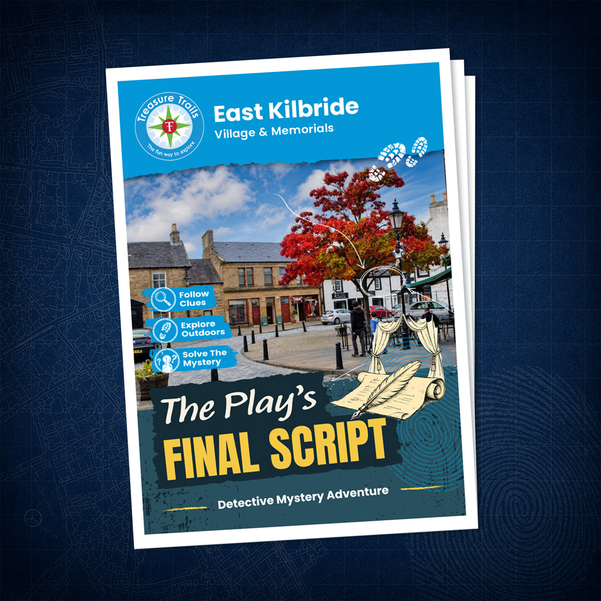East Kilbride - Village & Memorials Treasure Trail - front cover