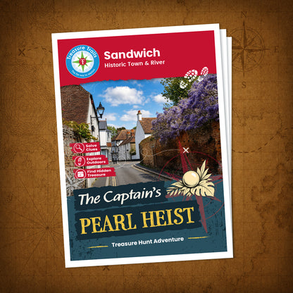 Sandwich - Historic Town & River Treasure Trail - front cover