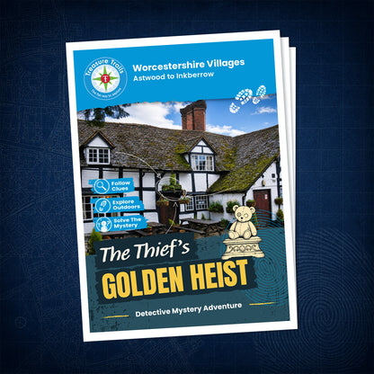 Worcestershire Villages - Astwood to Inkberrow Treasure Trail - front cover