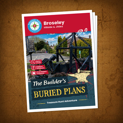 Broseley - Hillside & Jitties Treasure Trail - front cover