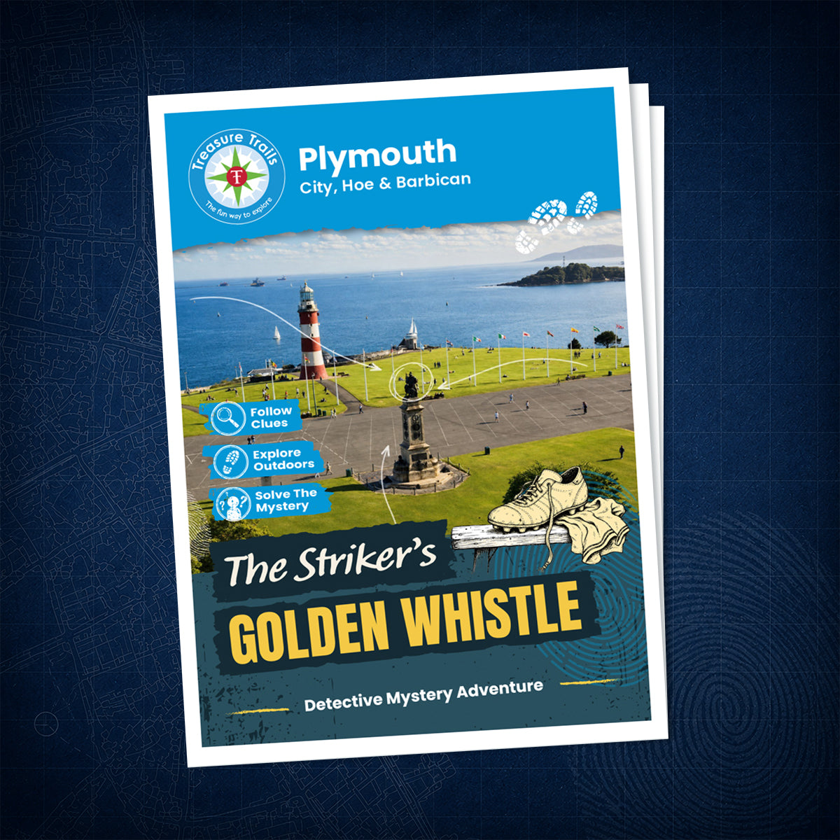 Plymouth - City, Hoe & Barbican Treasure Trail - front cover
