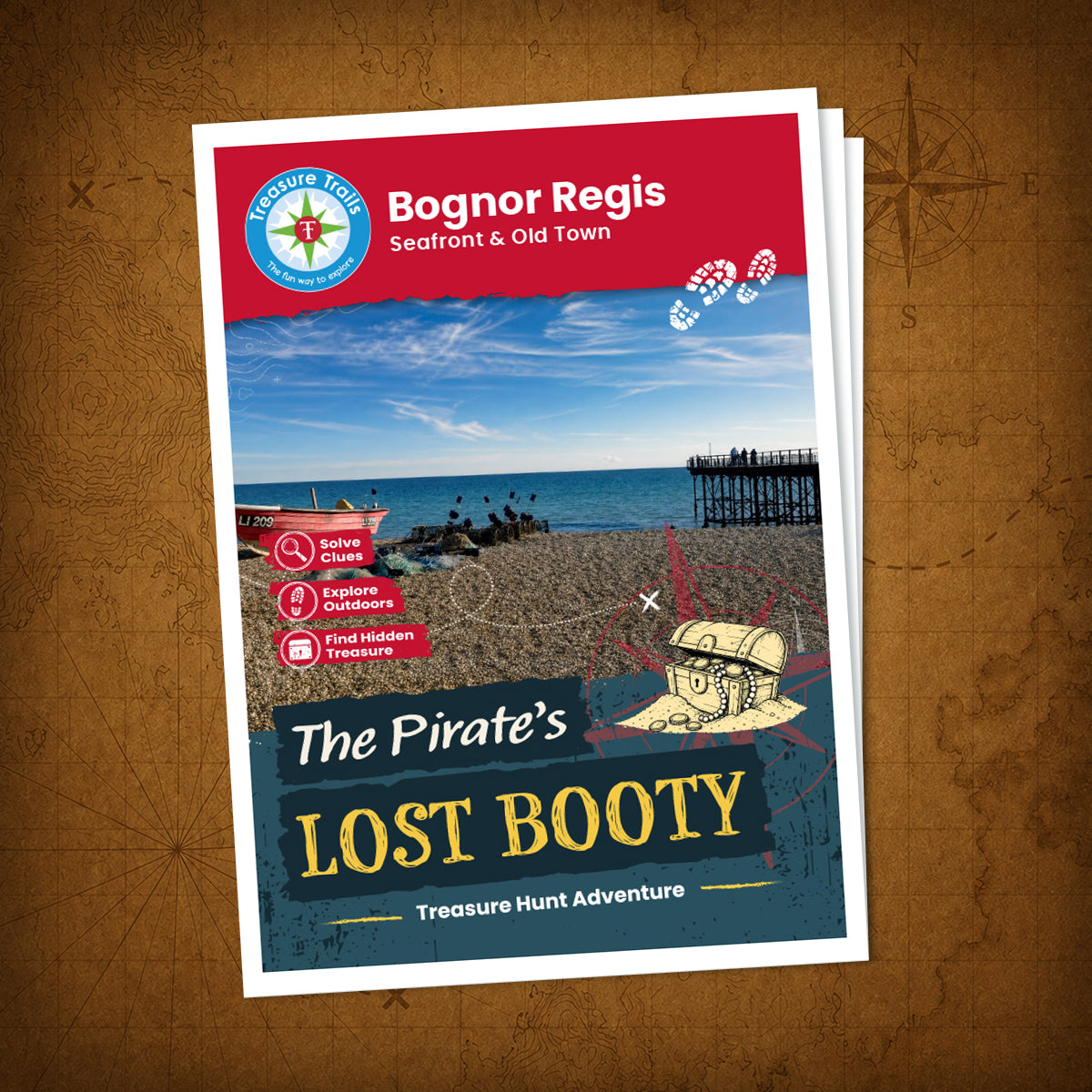 Bognor Regis - Seafront & Old Town Treasure Trail - front cover
