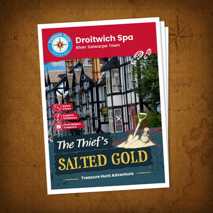 Droitwich Spa - River Salwarpe Town Treasure Trail - front cover