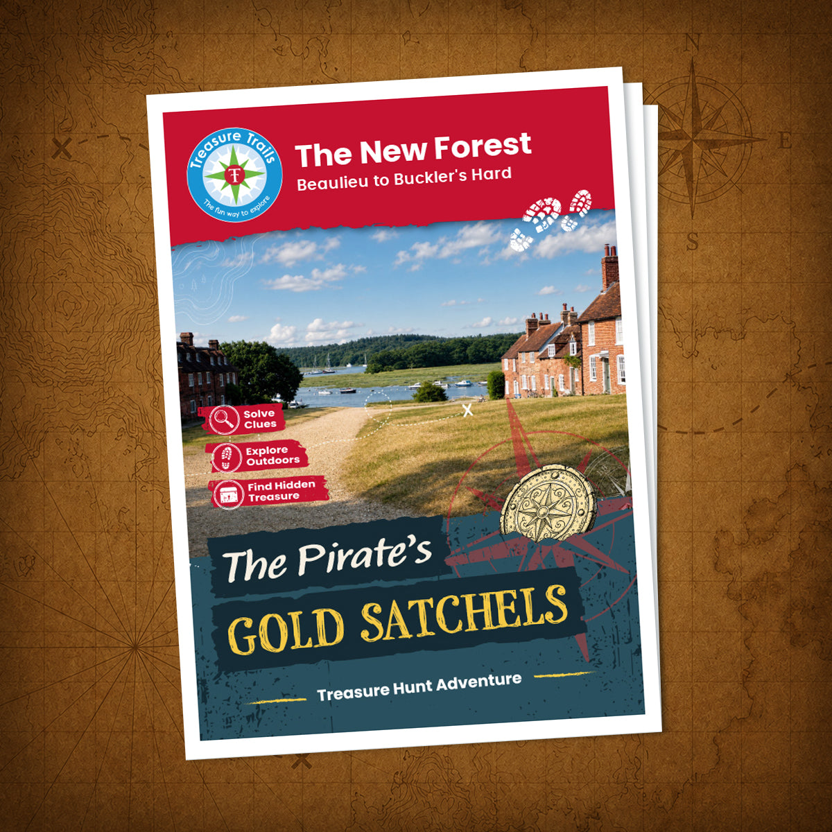 The New Forest - Beaulieu to Buckler's Treasure Trail - front cover