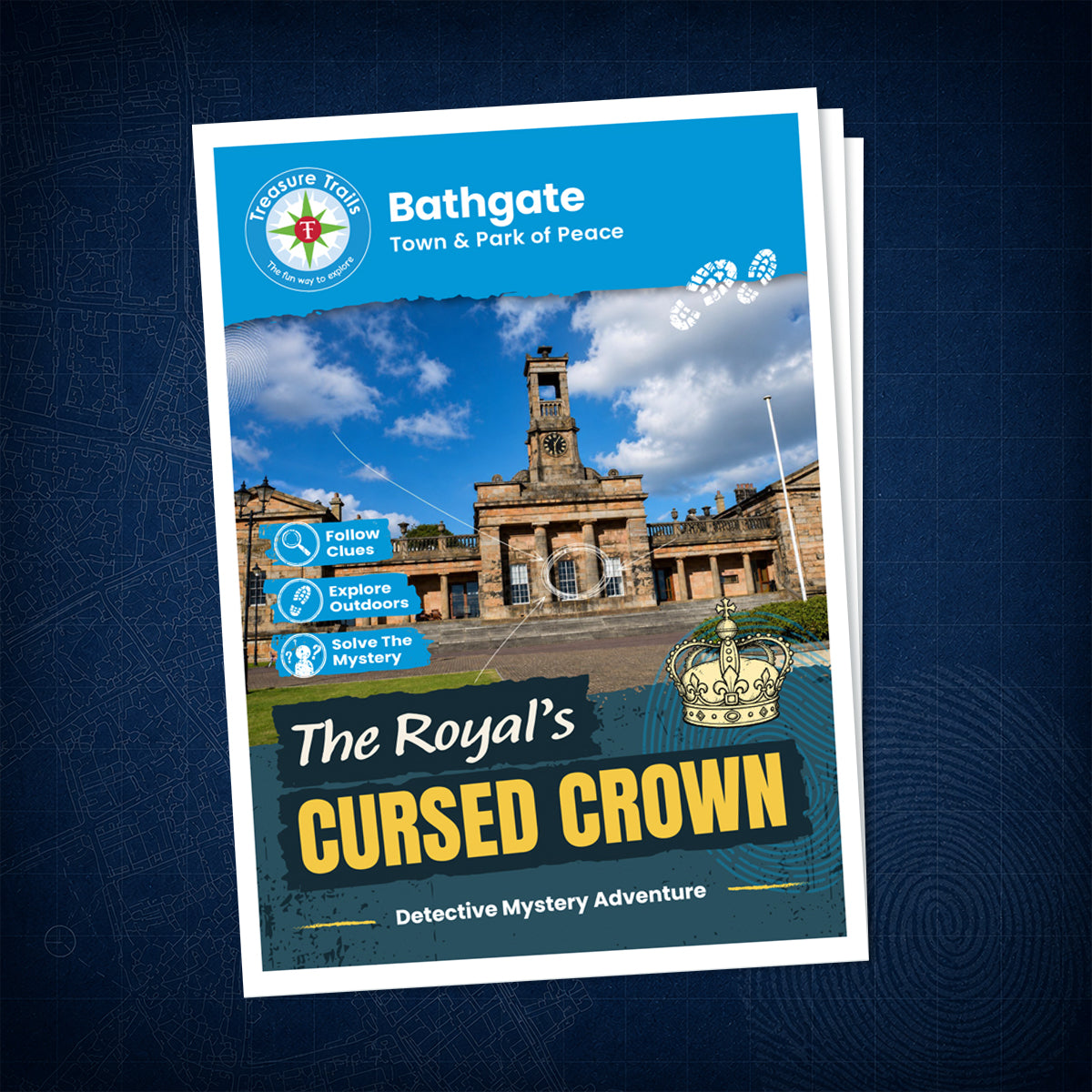 Bathgate - Town & Park of Peace Treasure Trail - front cover