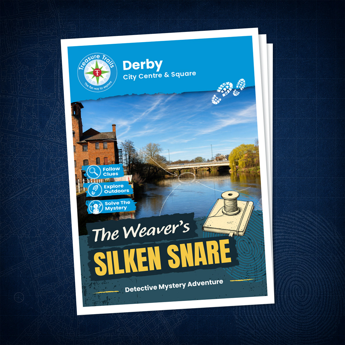 Derby - City Centre & Square Treasure Trail - front cover