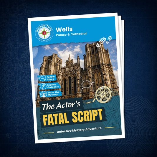 Wells - Palace & Cathedral Treasure Trail - front cover