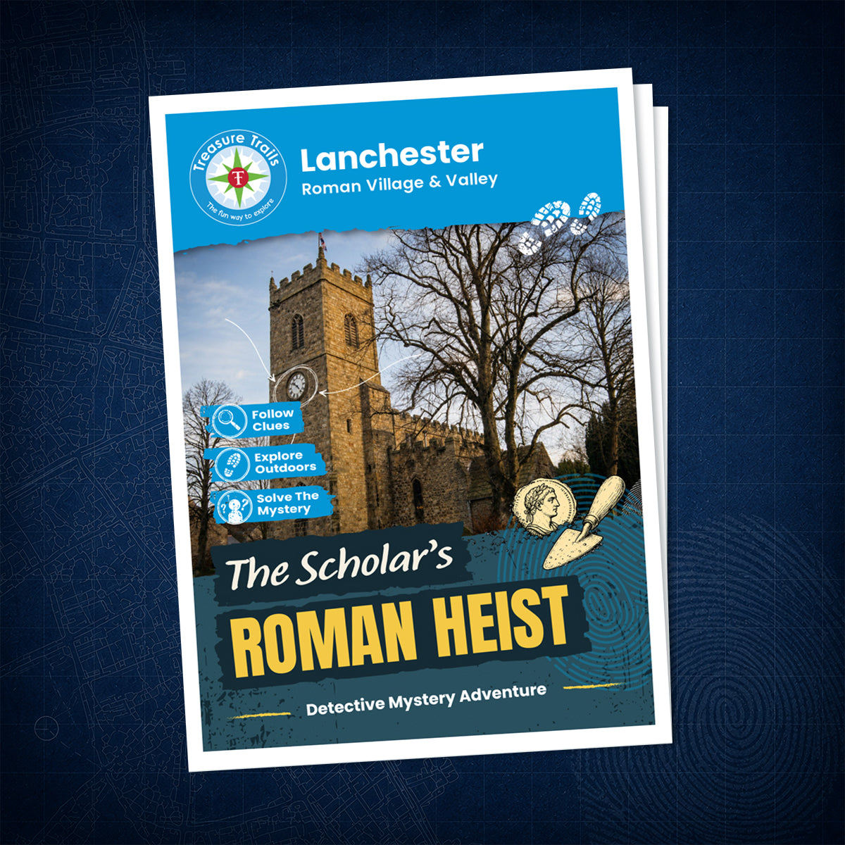 Lanchester - Roman Village & Valley Treasure Trail - front cover