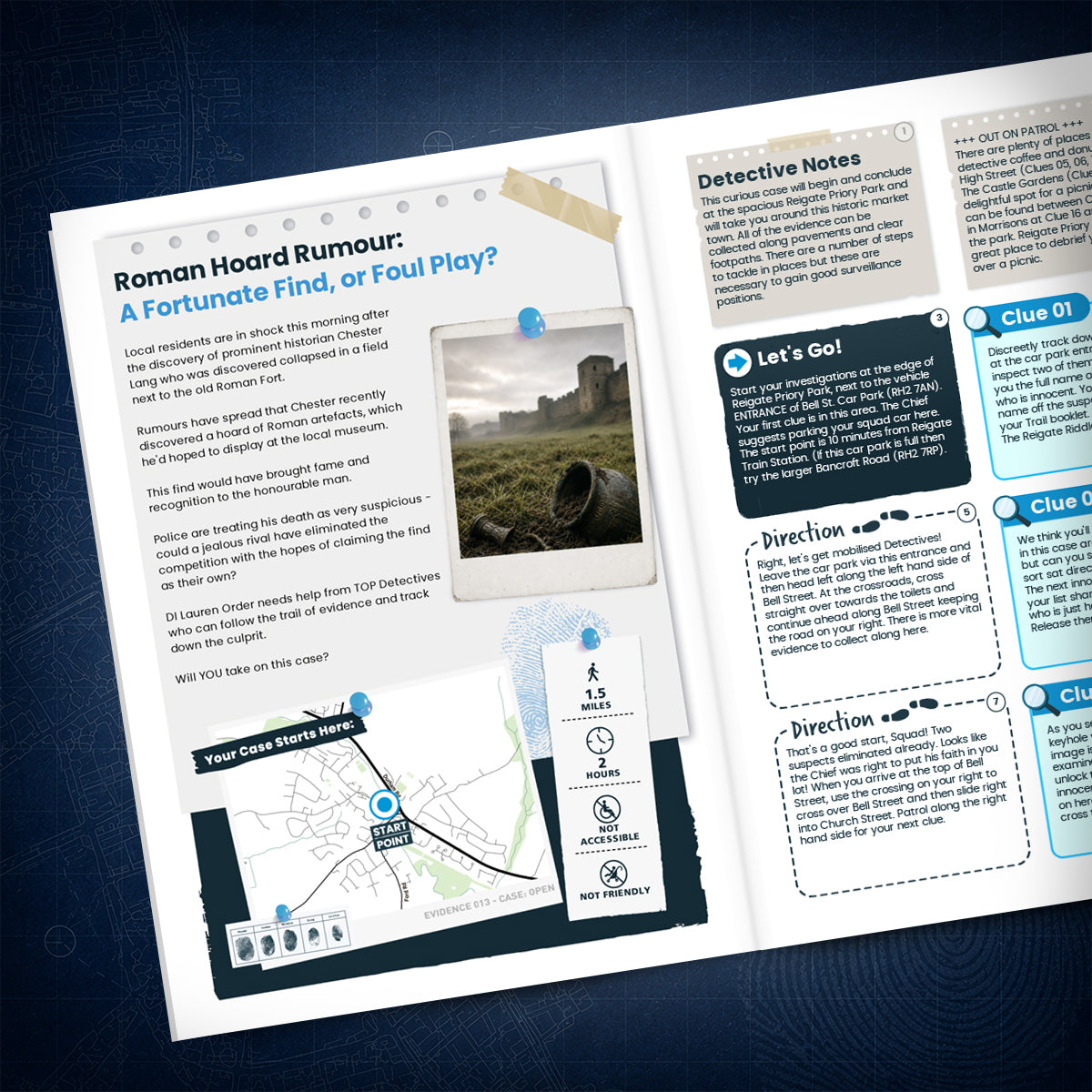 Lanchester - Roman Village & Valley Treasure Trail - story page