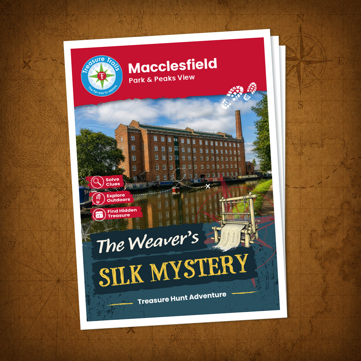 Macclesfield - Park & Peaks View Treasure Trail - front cover